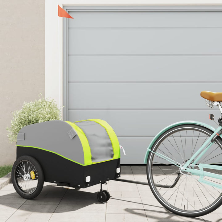 Remorcă Pentru Biciclete, Negru Și , 45 Kg, Fier