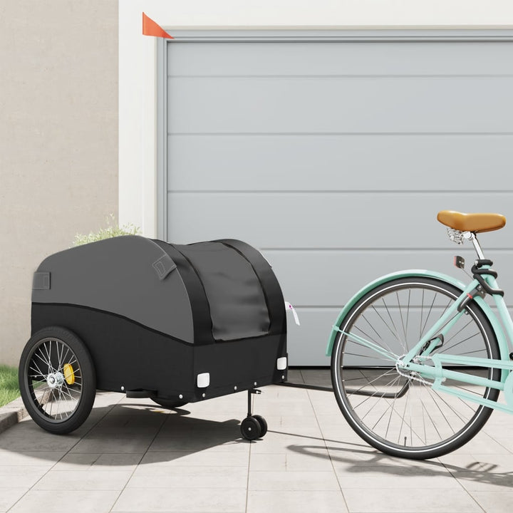 Remorcă Pentru Biciclete, Negru Și , 45 Kg, Fier