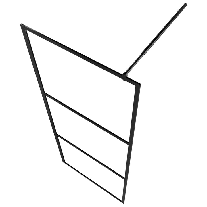Paravan Duș Walk-In Cu Raft Sticlă Esg/Aluminiu