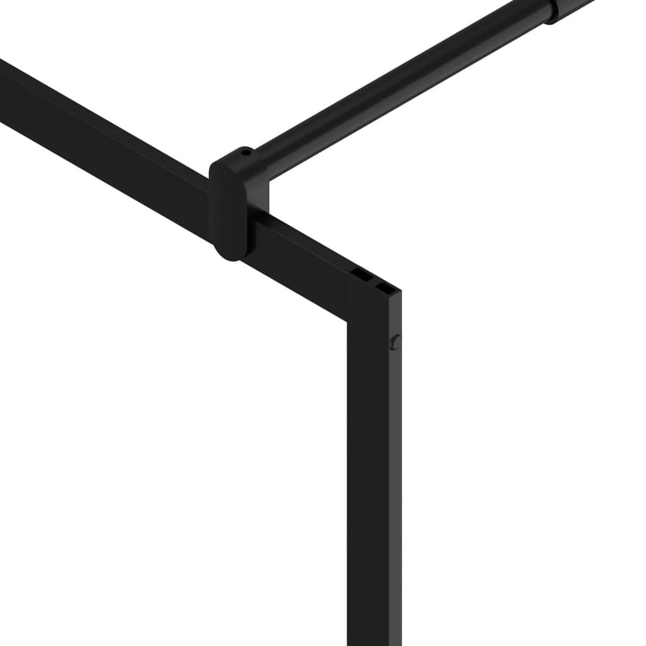 Paravan Duș Walk-In Cu Raft Sticlă Esg/Aluminiu
