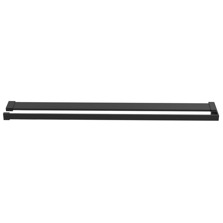 Paravan Duș Walk-In Cu Raft Sticlă Esg/Aluminiu