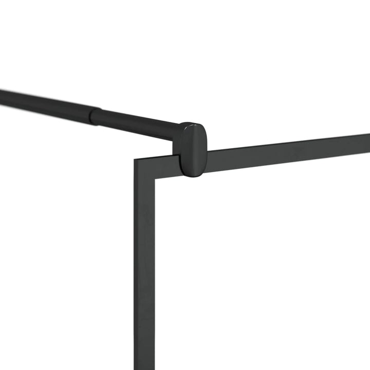 Paravan Duș Walk-In Cu Raft Sticlă Esg/Aluminiu