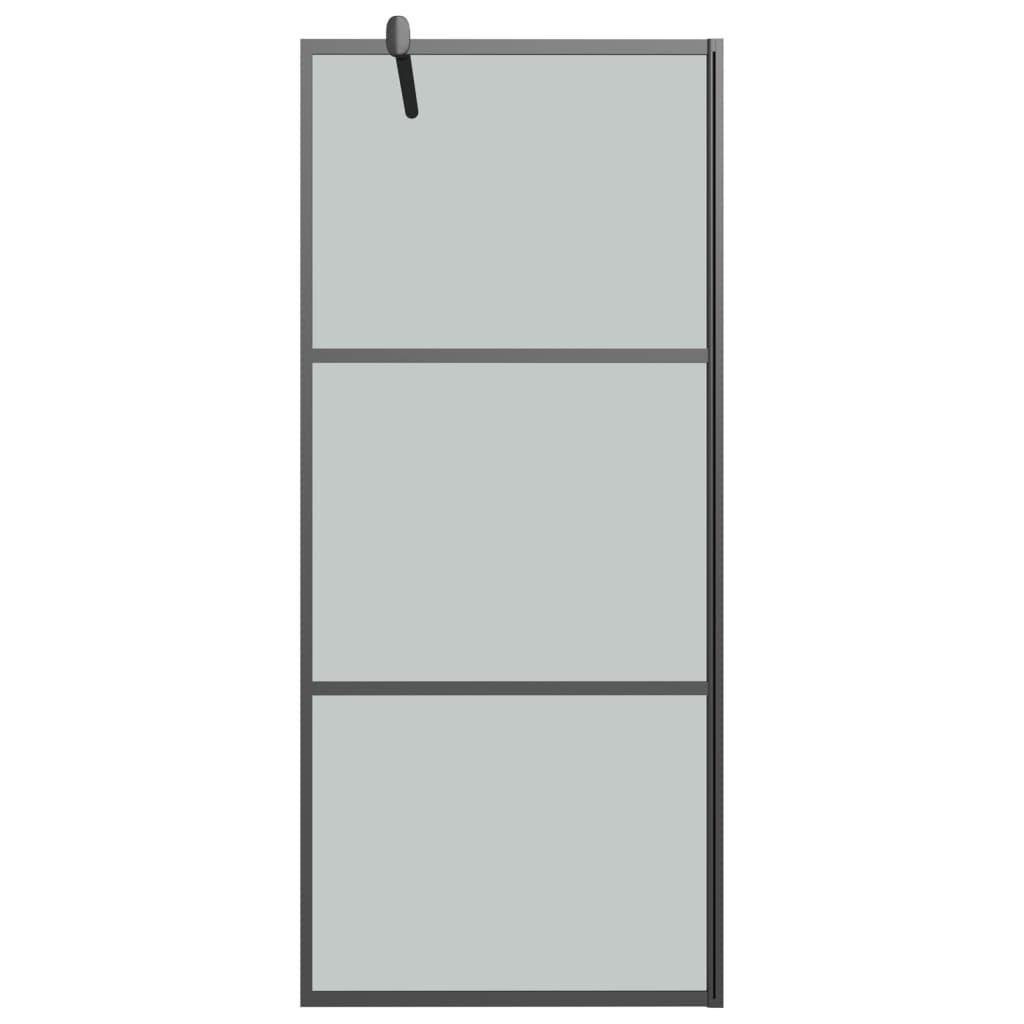 Paravan Duș Walk-In Cu Raft Sticlă Esg/Aluminiu
