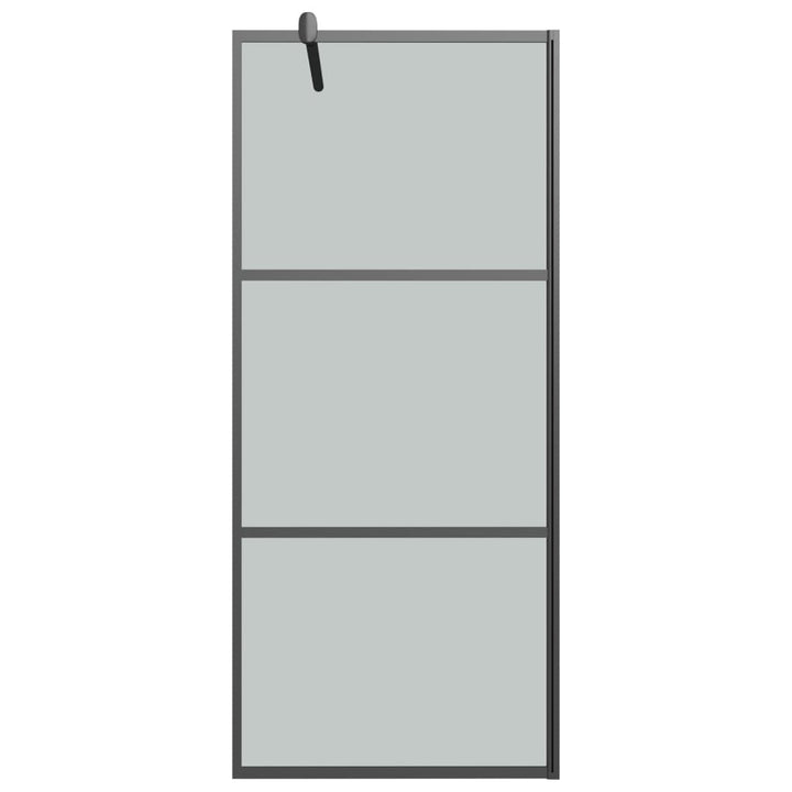 Paravan Duș Walk-In Cu Raft Sticlă Esg/Aluminiu