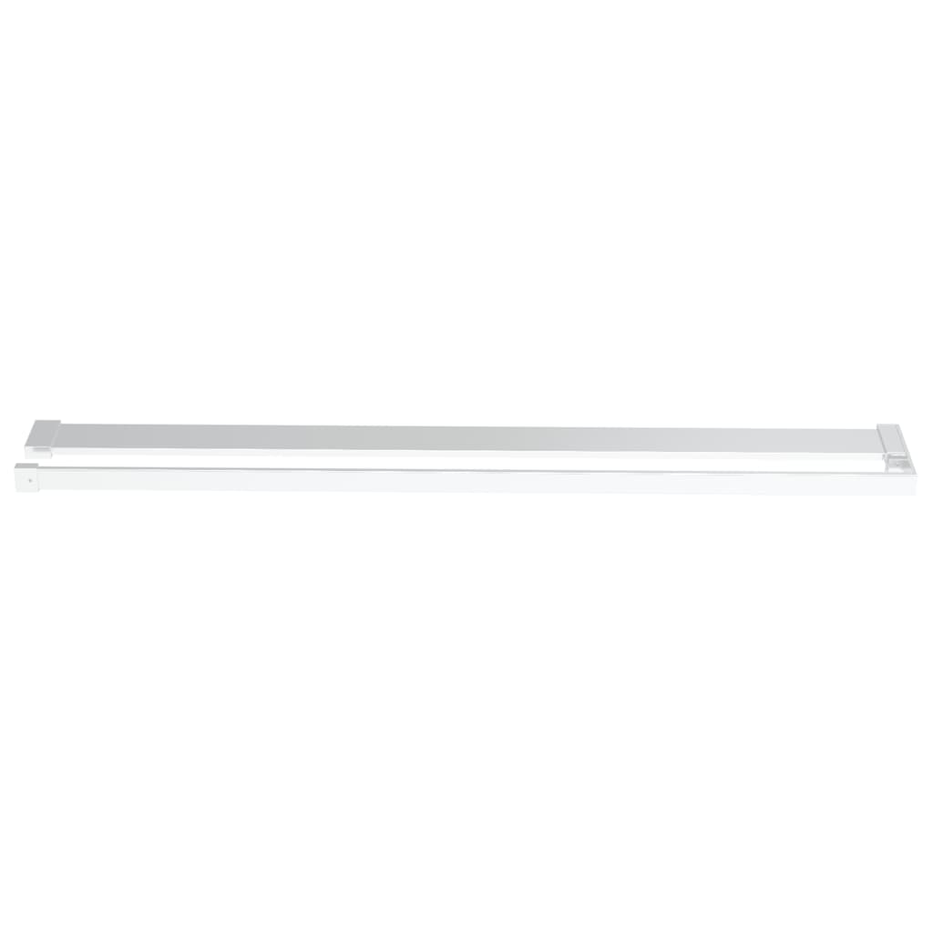 Paravan Duș Walk-In Cu Raft Sticlă Esg/Aluminiu