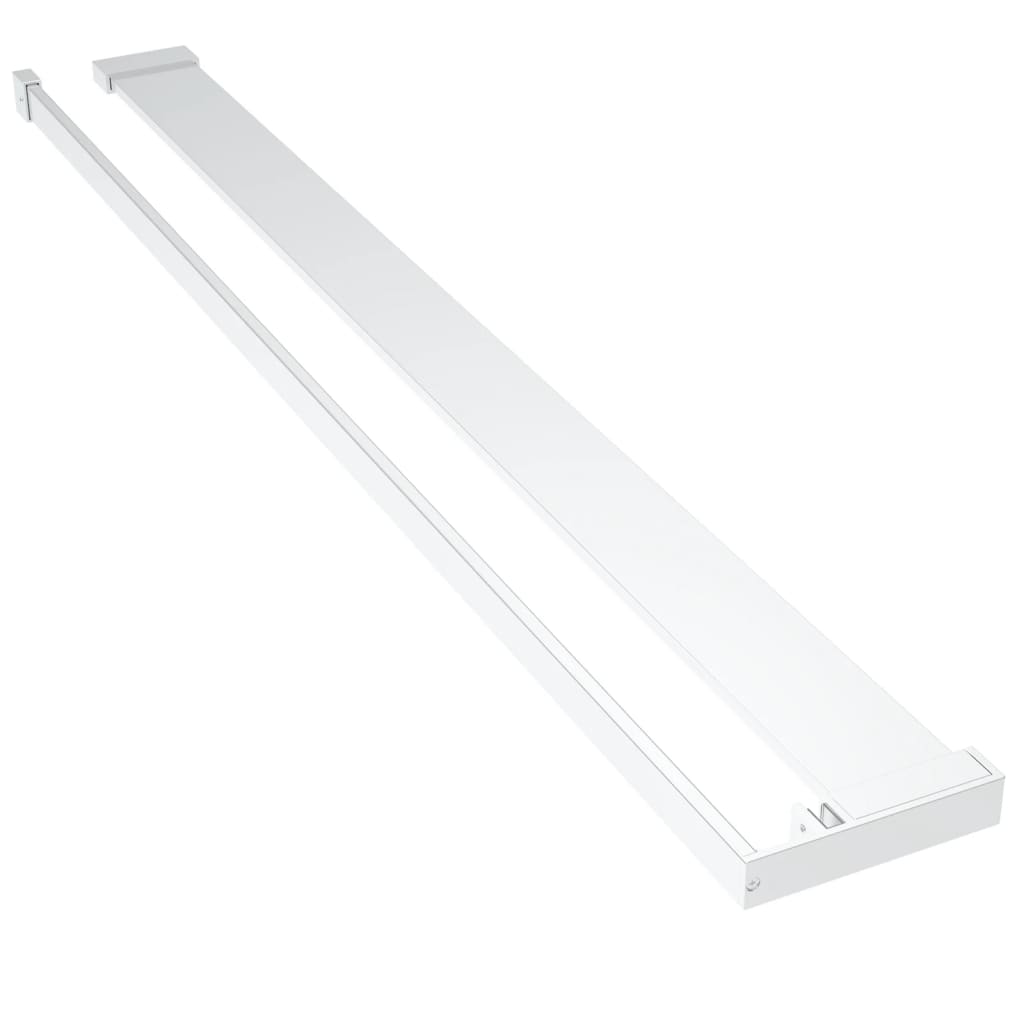 Paravan Duș Walk-In Cu Raft Sticlă Esg/Aluminiu