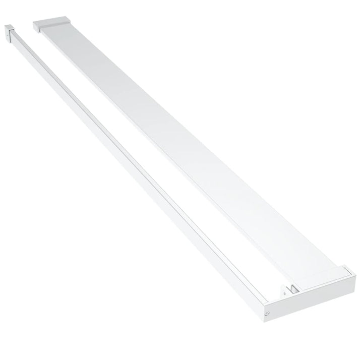 Paravan Duș Walk-In Cu Raft Sticlă Esg/Aluminiu