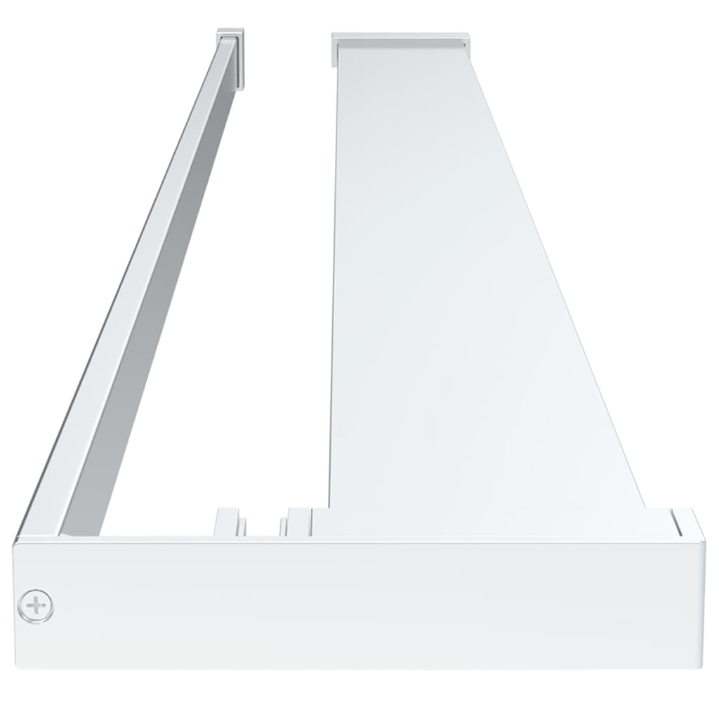 Paravan Duș Walk-In Cu Raft Sticlă Esg/Aluminiu