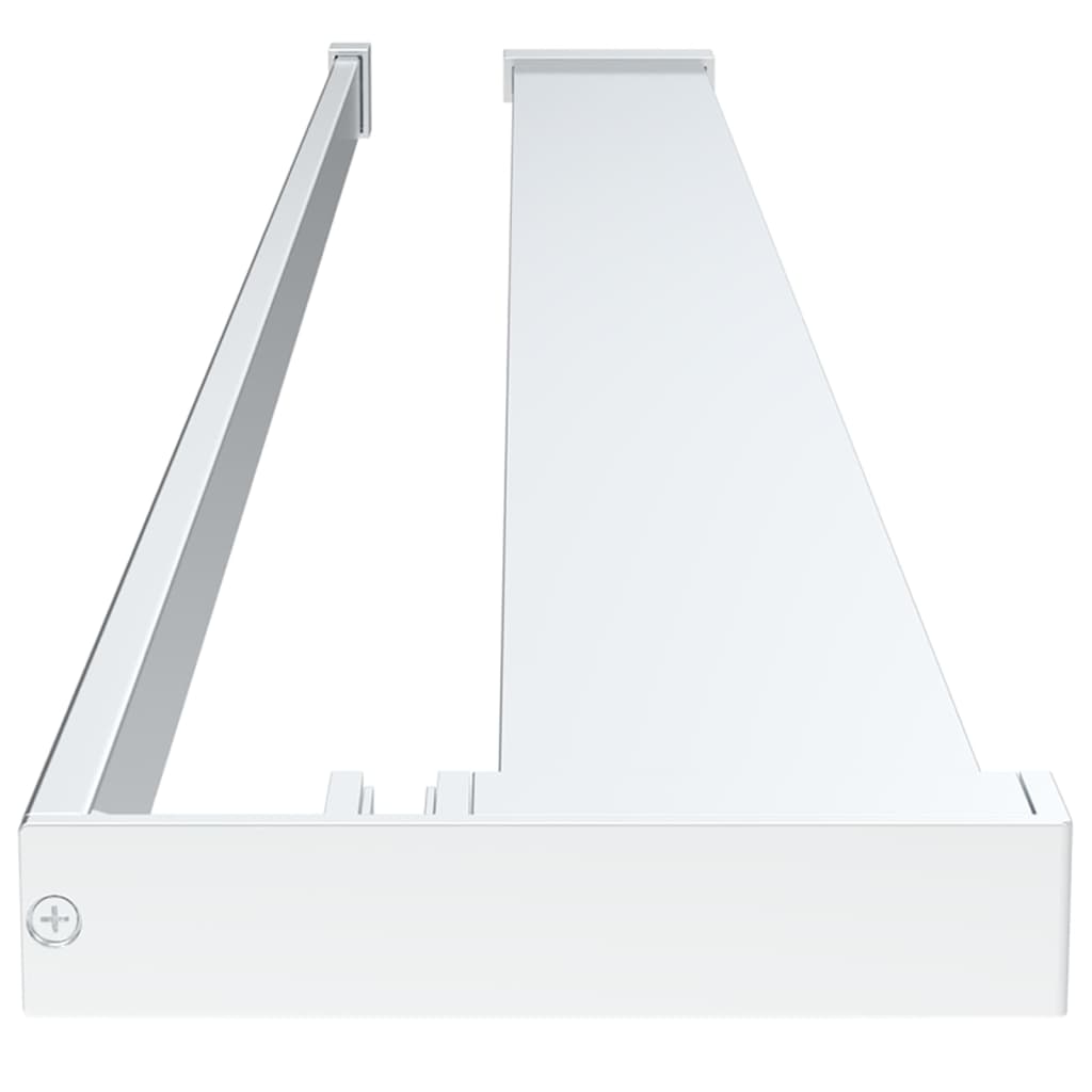 Paravan Duș Walk-In Cu Raft Sticlă Esg/Aluminiu