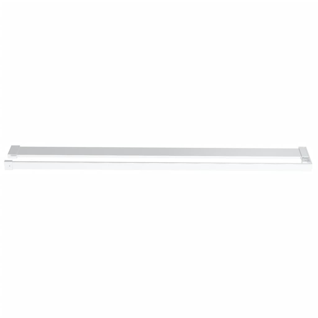 Paravan Duș Walk-In Cu Raft Sticlă Esg/Aluminiu