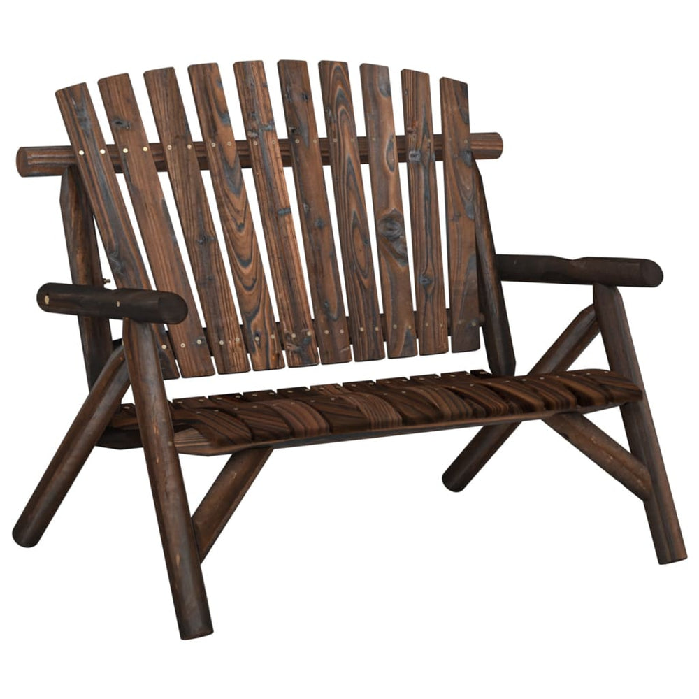 Set Mobilier De Grădină, 3 Piese, Lemn Masiv De Molid