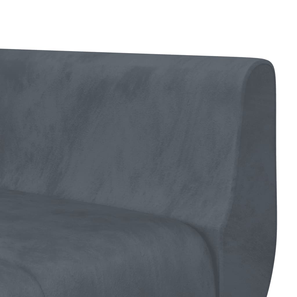 Canapea Extensibilă Formă De L 275X140X70 Cm Catifea