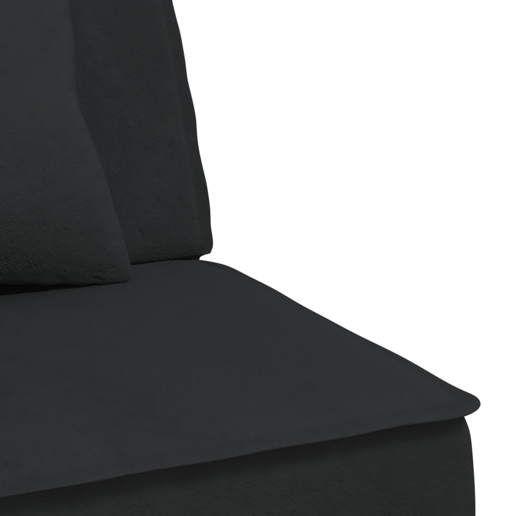 Canapea Extensibilă În Formă De L 255X140X70 Cm Catifea