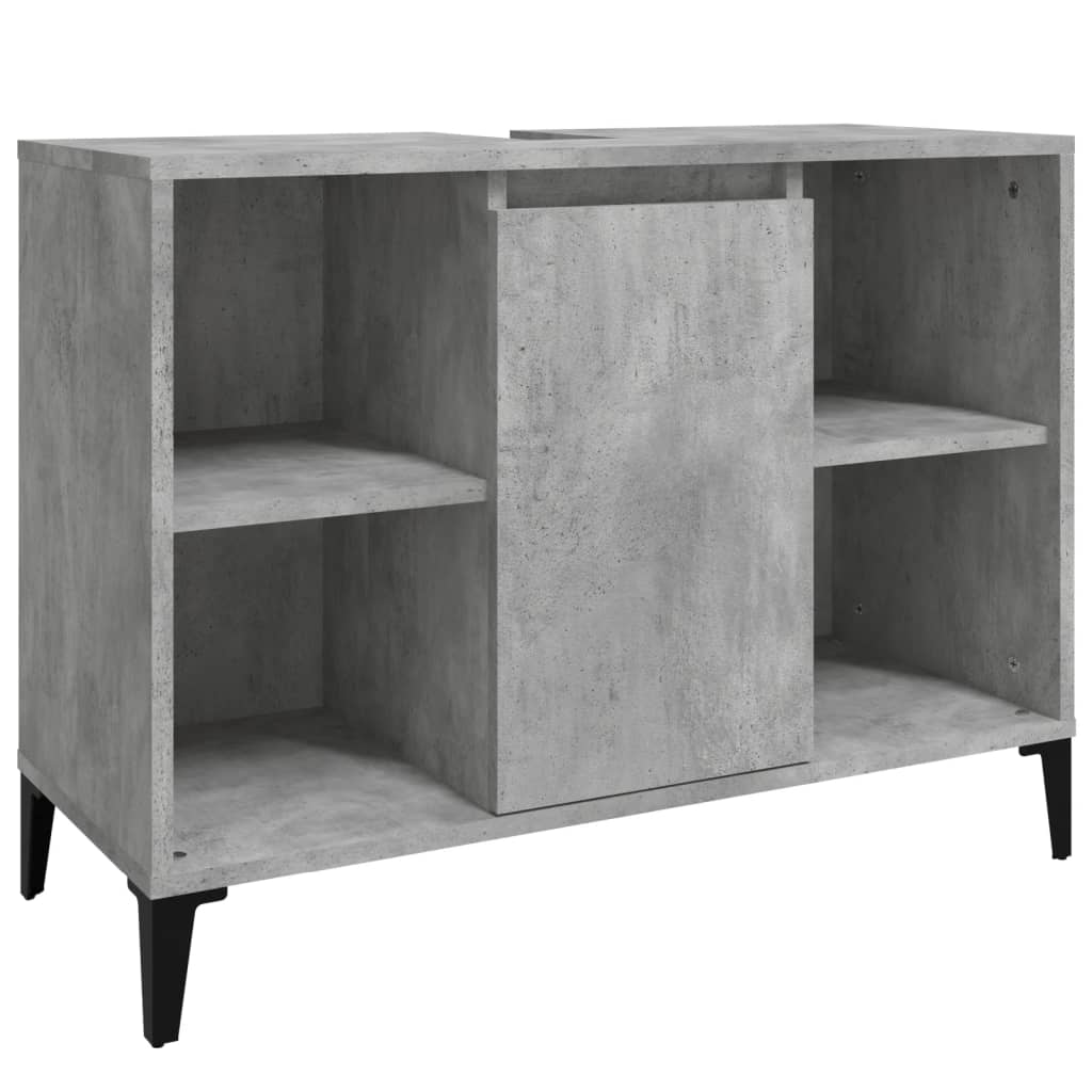 Set Mobilier De Baie, 3 Piese, , Lemn Compozit