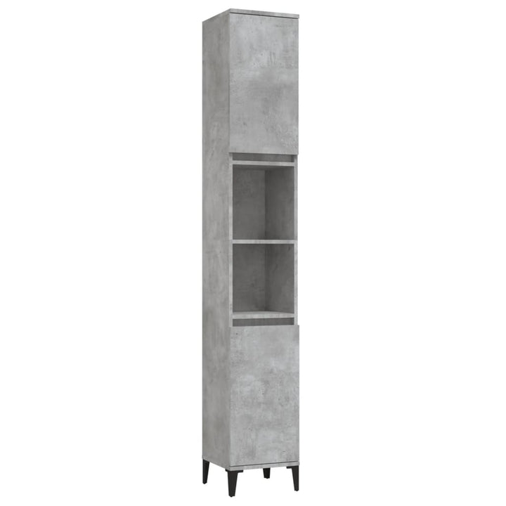 Set Mobilier De Baie, 3 Piese, , Lemn Compozit
