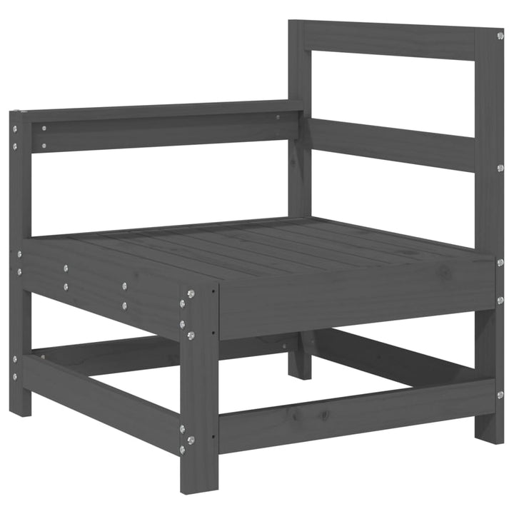 Set Mobilier Relaxare De Grădină 5 Piese Lemn Masiv De Pin