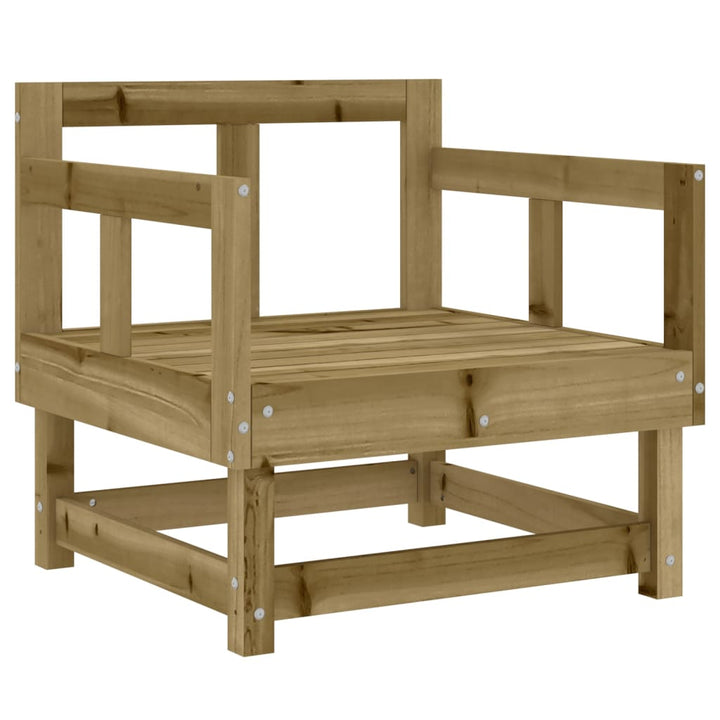Set Mobilier Relaxare De Grădină, 8 Piese, Lemn De Pin Tratat