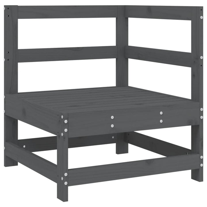 Set Mobilier De Grădină, 7 Piese, , Lemn Masiv De Pin