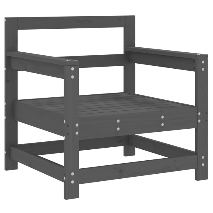 Set Mobilier De Grădină, 7 Piese, , Lemn Masiv De Pin