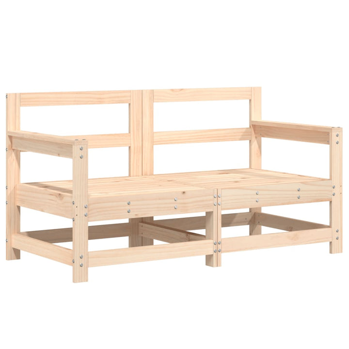 Set Mobilier De Grădină, 7 Piese, Lemn Masiv De Pin