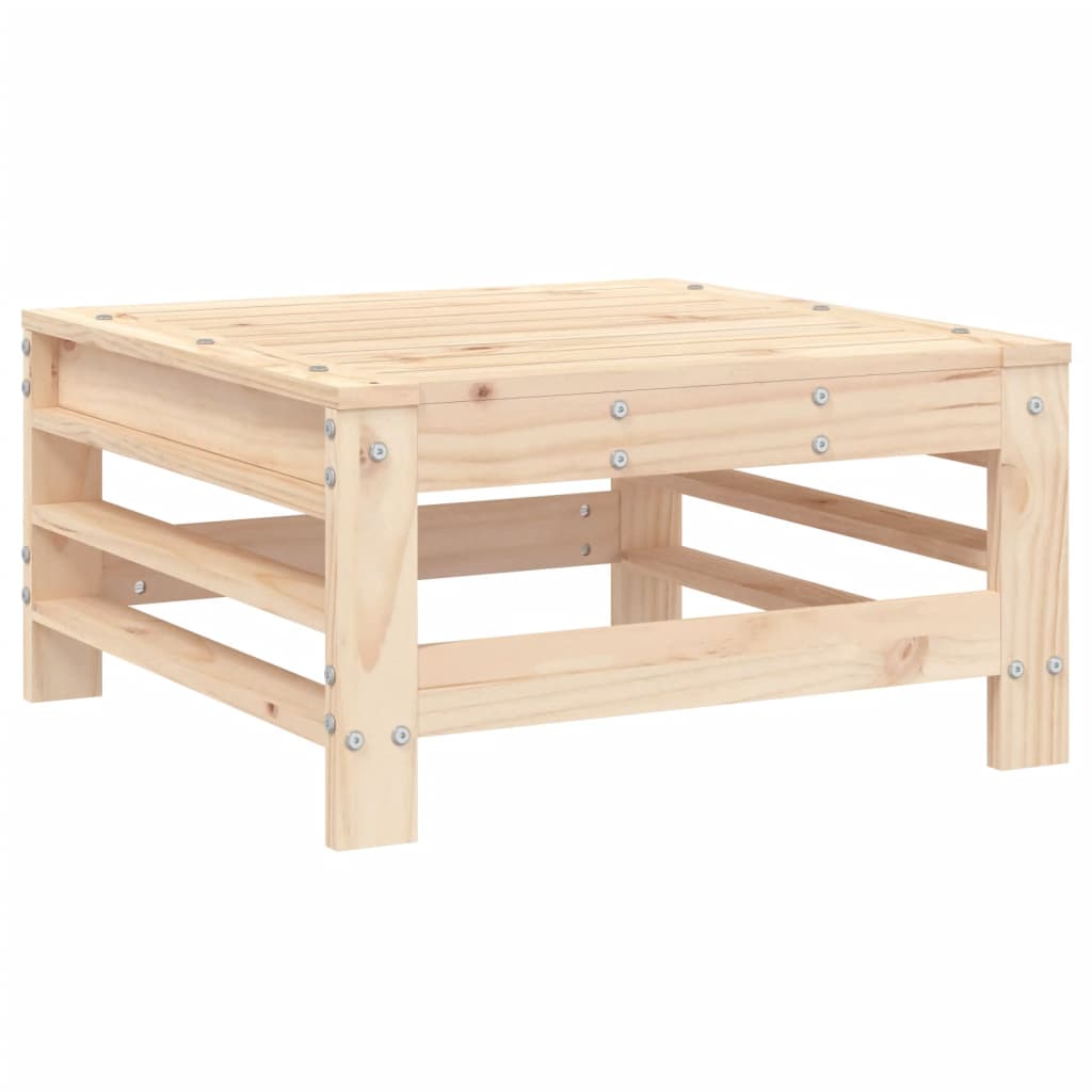 Set Mobilier De Grădină, 7 Piese, Lemn Masiv De Pin