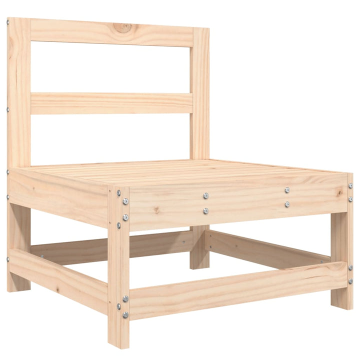 Set Mobilier Relexare De Grădină, 6 Piese, Lemn Masiv De Pin
