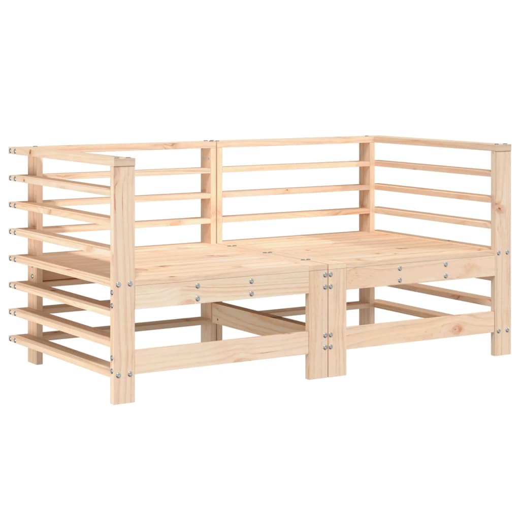Set Mobilier Relexare De Grădină, 6 Piese, Lemn Masiv De Pin