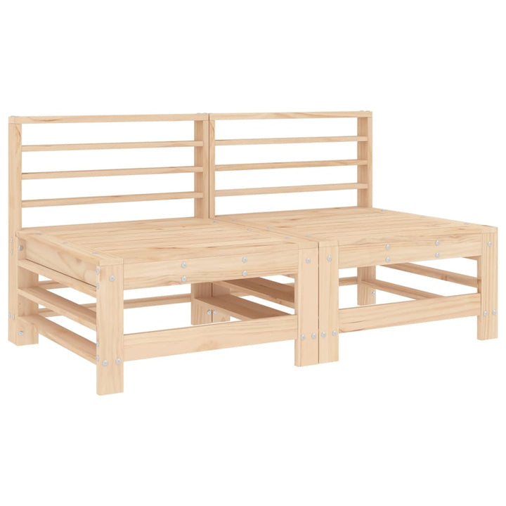 Set Mobilier Relexare De Grădină, 6 Piese, Lemn Masiv De Pin