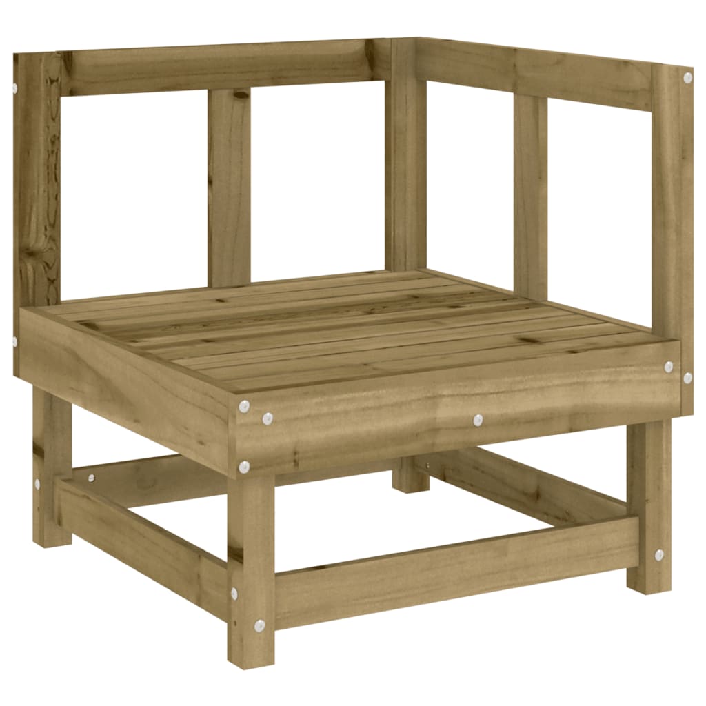 Set Mobilier Relaxare De Grădină, 4 Piese, Lemn De Pin Tratat