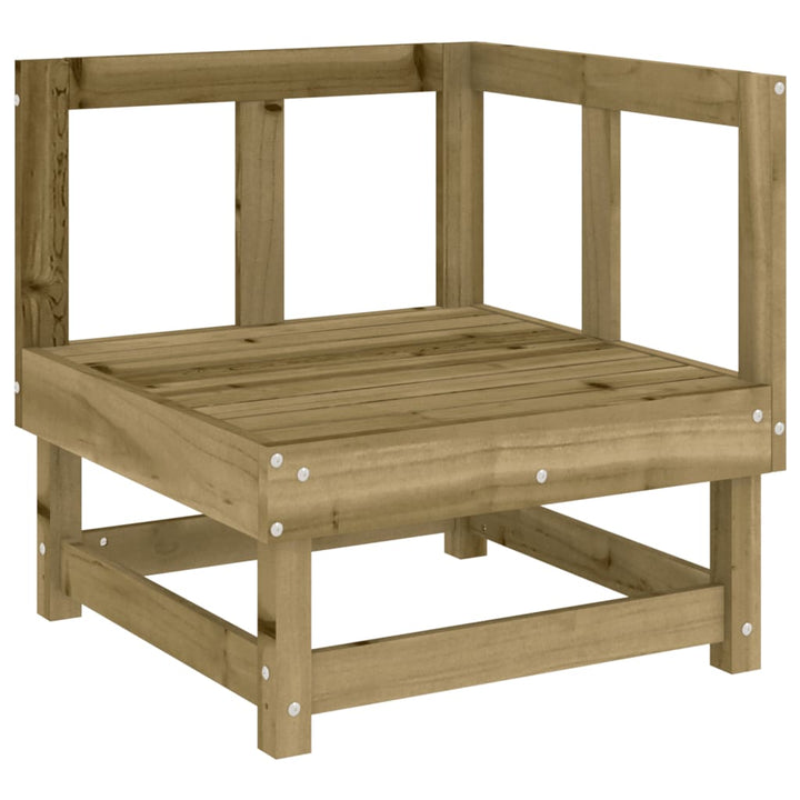 Set Mobilier Relaxare De Grădină, 4 Piese, Lemn De Pin Tratat