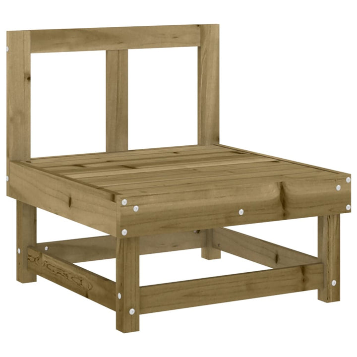 Set Mobilier Relaxare De Grădină, 4 Piese, Lemn De Pin Tratat