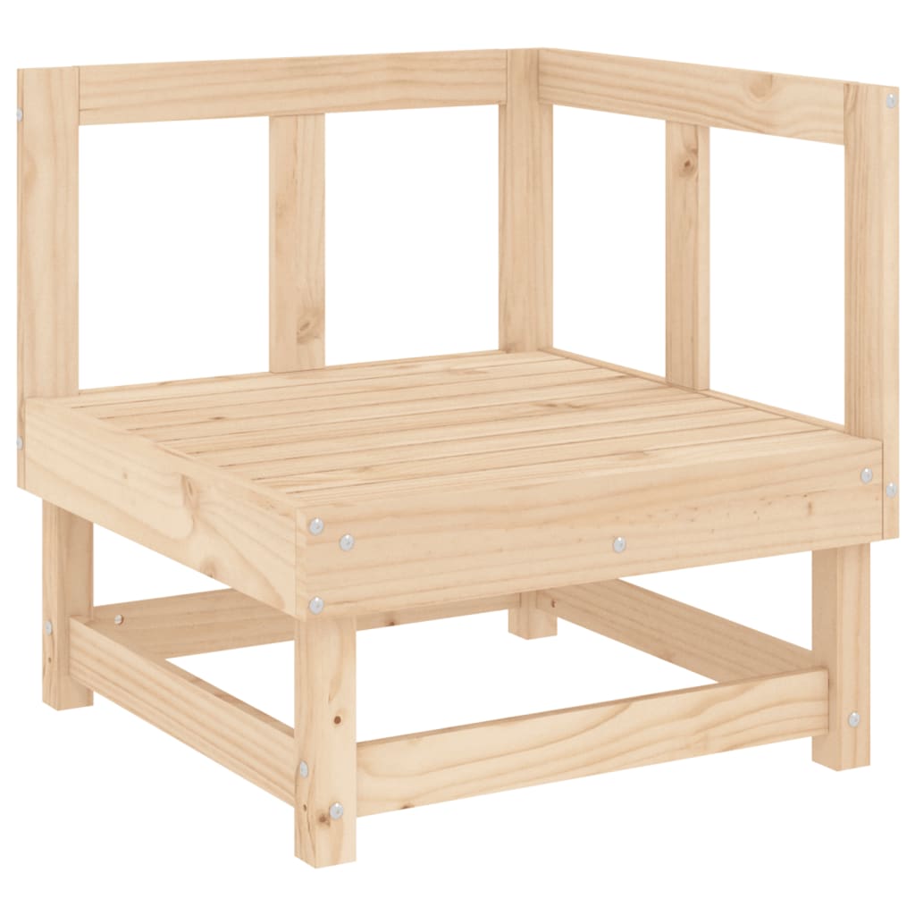 Set Mobilier De Grădină, 7 Piese, Lemn Masiv De Pin