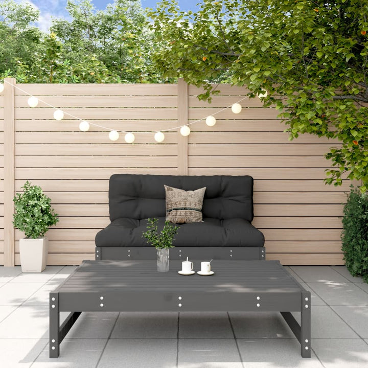 Set Mobilier Grădină, 2 Piese, Maro Miere, Lemn Masiv De Pin