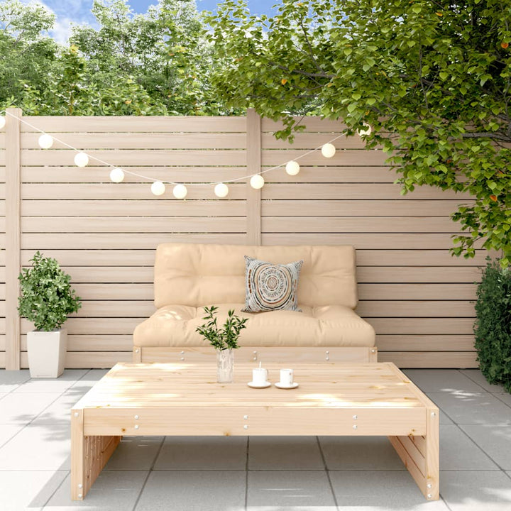 Set Mobilier Relaxare De Grădină, 2 Piese, Lemn De Pin Tratat