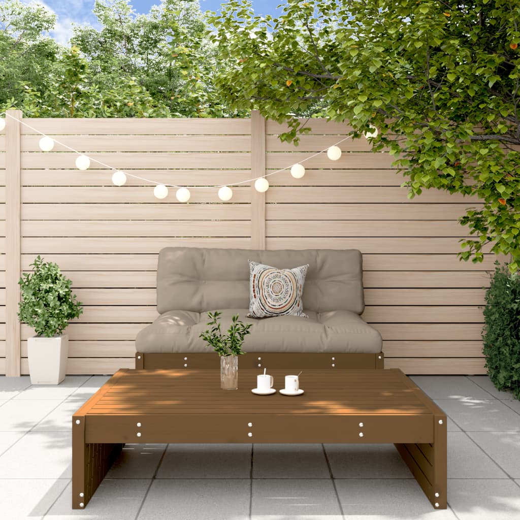 Set Mobilier Relaxare De Grădină, 2 Piese, Lemn De Pin Tratat
