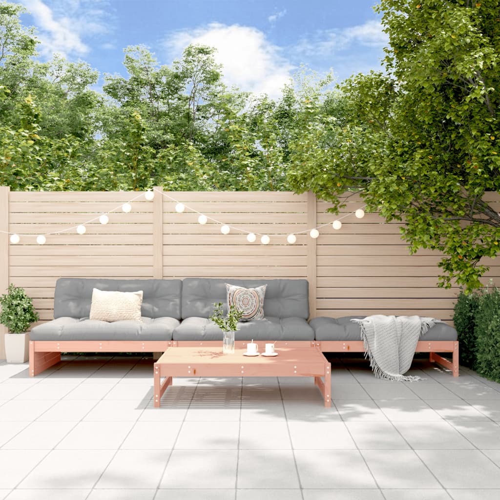 Set Mobilier Relaxare De Grădină, 4 Piese, Lemn De Pin Tratat