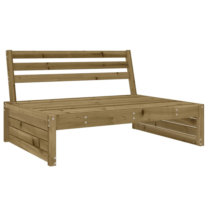 Set Mobilier Relaxare De Grădină, 6 Piese, Lemn De Pin Tratat