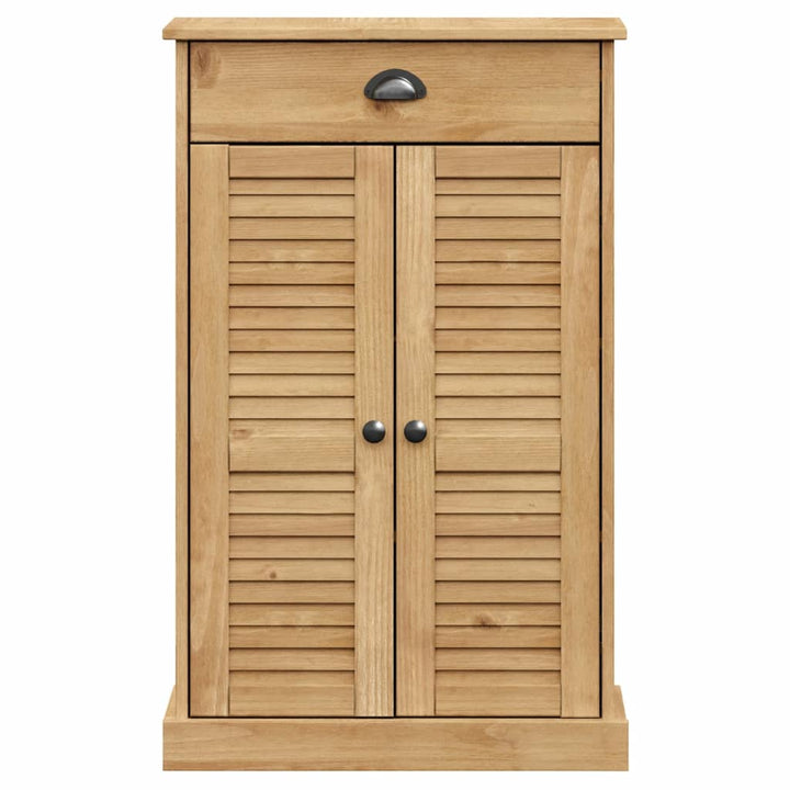 Dulap De Pantofi Vigo, 60X35X96 Cm, Lemn Masiv De Pin