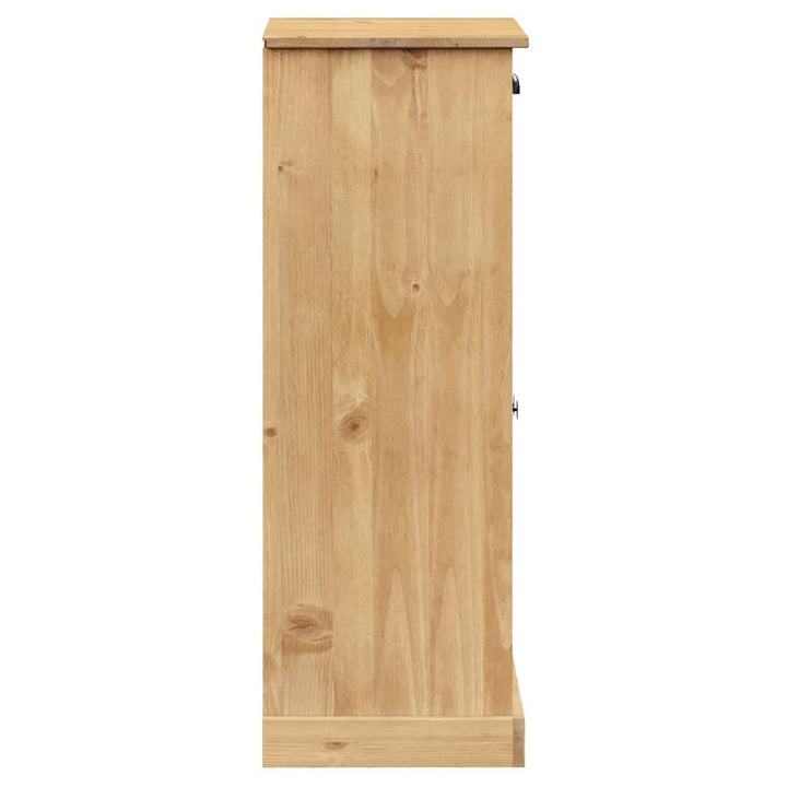 Dulap De Pantofi Vigo, 60X35X96 Cm, Lemn Masiv De Pin