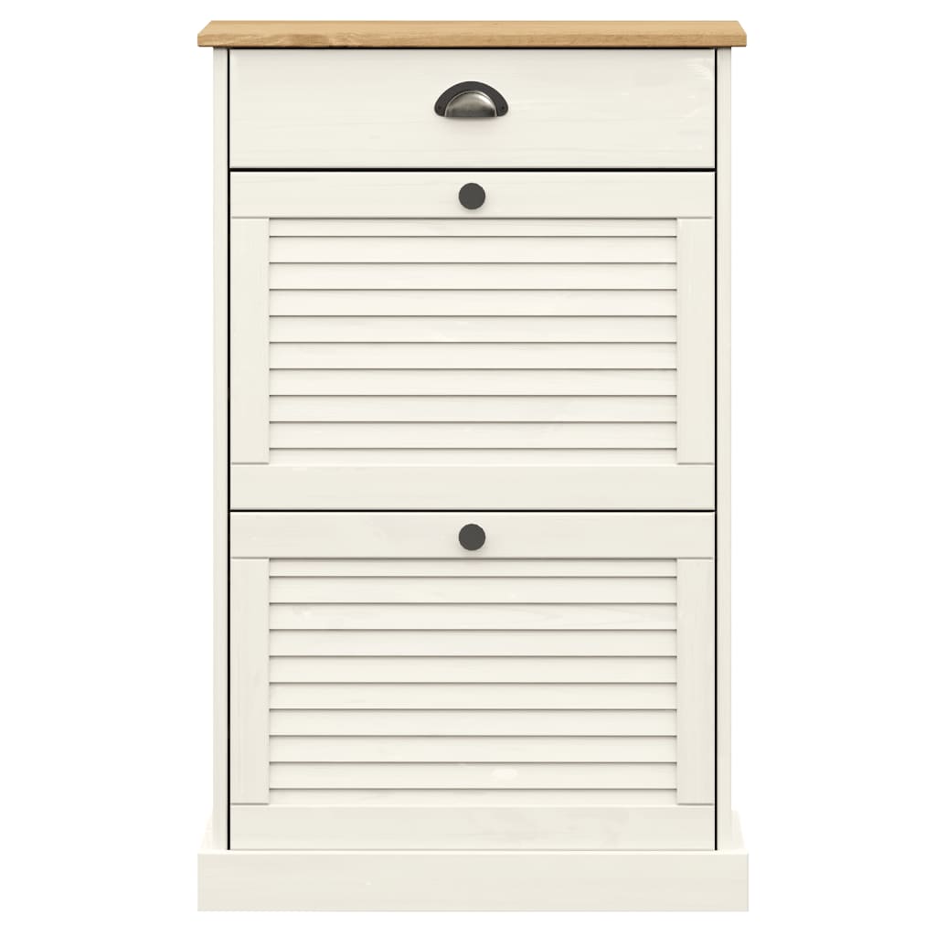 Dulap De Pantofi Vigo, 60X35X96 Cm, , Lemn Masiv De Pin