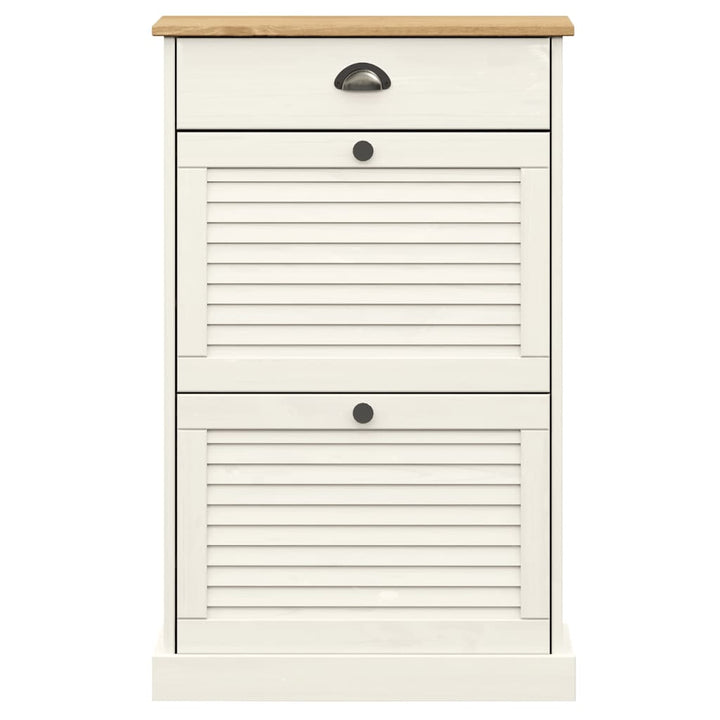 Dulap De Pantofi Vigo, 60X35X96 Cm, , Lemn Masiv De Pin