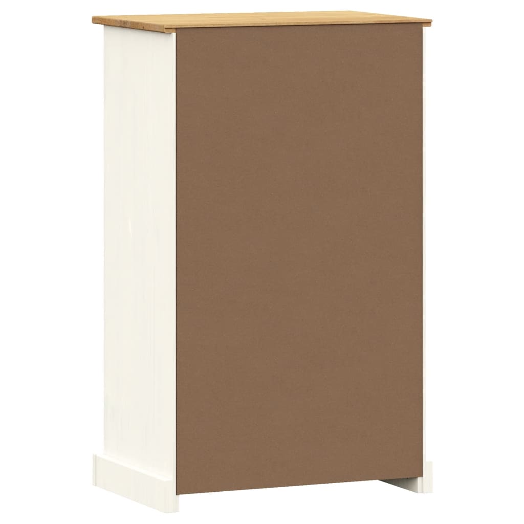 Dulap De Pantofi Vigo, 60X35X96 Cm, , Lemn Masiv De Pin