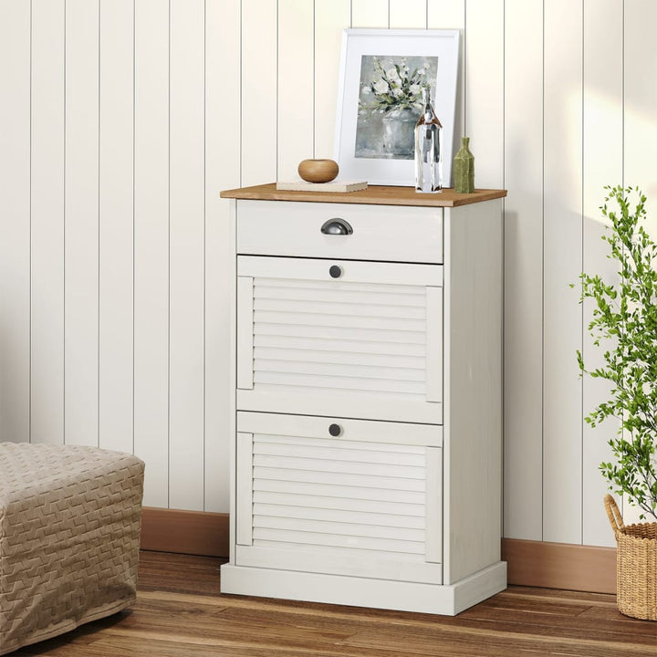 Dulap De Pantofi Vigo, 60X35X96 Cm, , Lemn Masiv De Pin