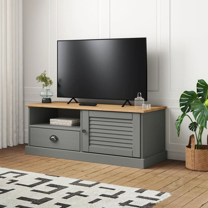 Comodă Tv Vigo, , 106X40X40 Cm, Lemn Masiv De Pin