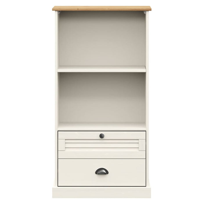 Bibliotecă Vigo, , 60X35X114,5 Cm, Lemn Masiv De Pin
