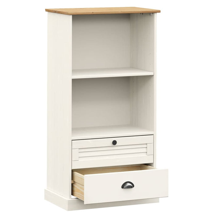 Bibliotecă Vigo, , 60X35X114,5 Cm, Lemn Masiv De Pin