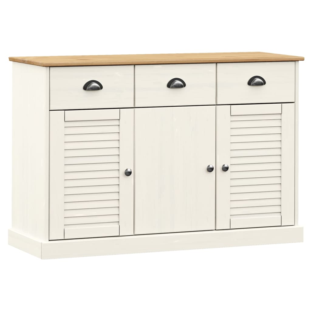 Servantă Cu Sertare Vigo, , 113X40X75 Cm, Lemn Masiv De Pin