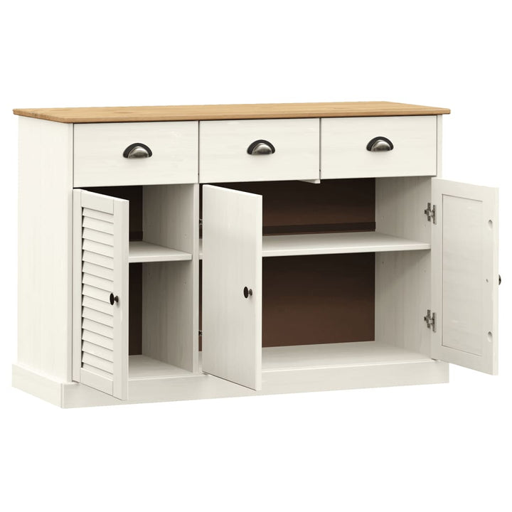 Servantă Cu Sertare Vigo, , 113X40X75 Cm, Lemn Masiv De Pin