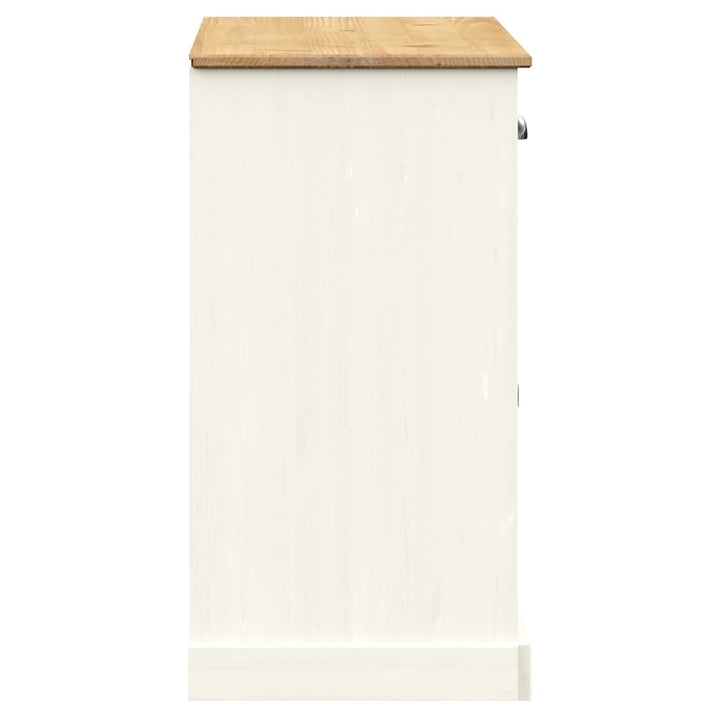 Servantă Cu Sertare Vigo, , 113X40X75 Cm, Lemn Masiv De Pin