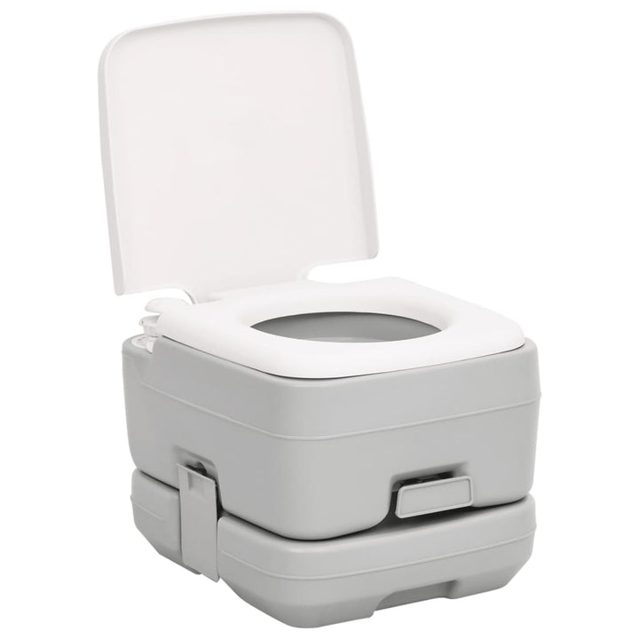 Set Portabil Cu Toaletă Și Lavoar Pentru Camping
